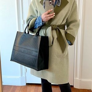 Authentic DIOR Book Tote Calfskin